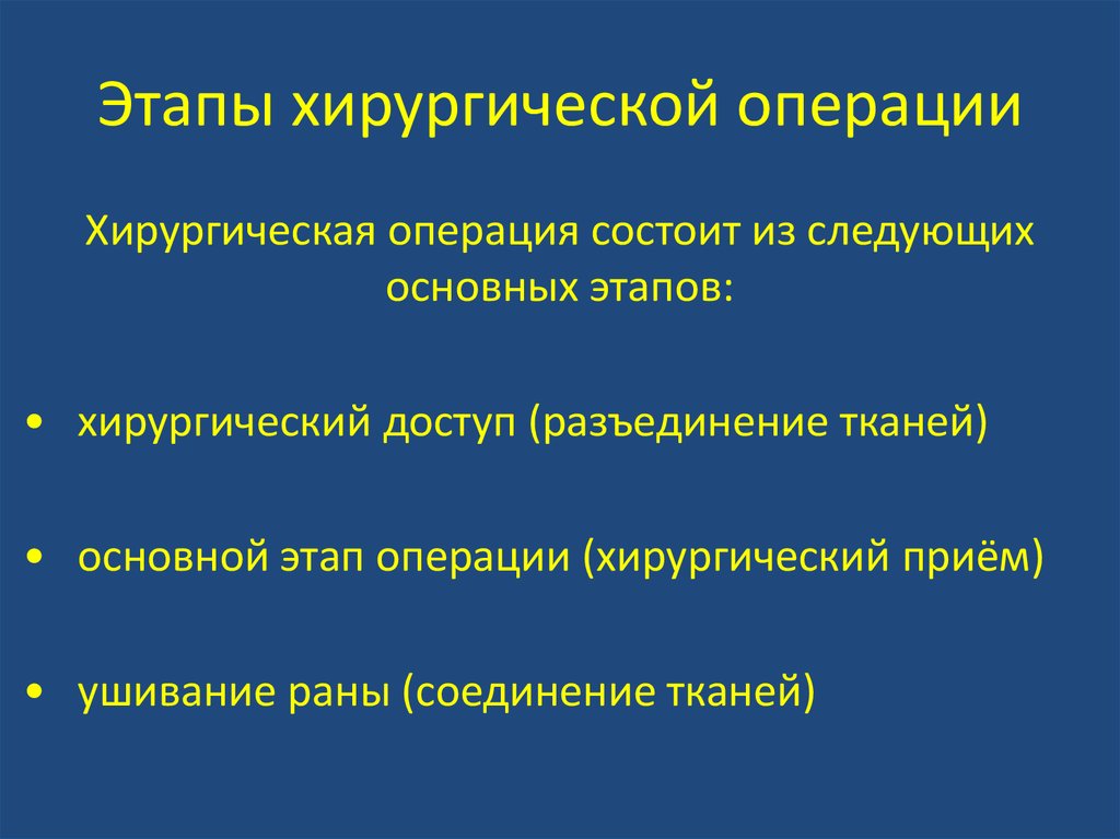 Периоды операции. Этапы хирургической операции. Хирургическая операции :виды операции этапы операции. Назовите 3 этапа операции. Из каких этапов состоит операция.