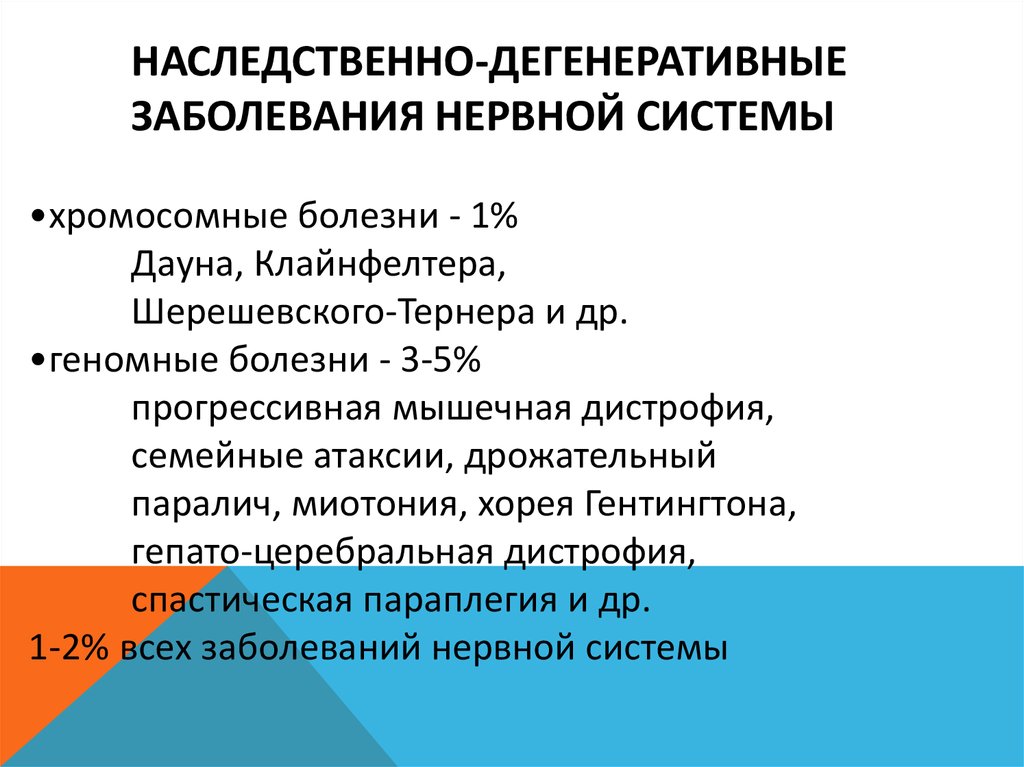 Дегенеративные заболевания. Наследственные дегенеративные заболевания ЦНС. Наследственно-дегенеративные заболевания нервной системы. Наследственно дегенеративные заболевания классификация. Дегенеративные заболевания нервной системы классификация.