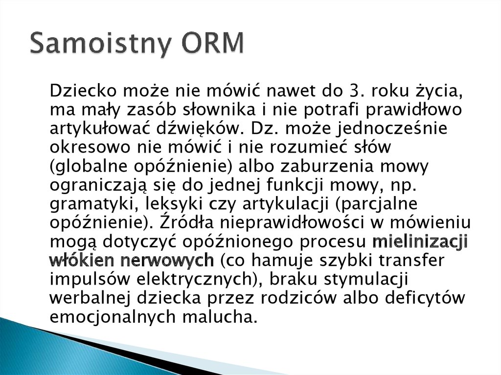 Opóźniony Rozwój Mowy презентация онлайн 8227