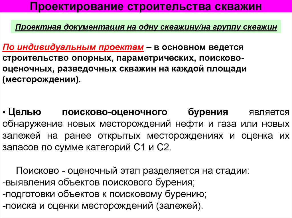 Кем утверждается проектная документация. Проектирование строительства скважин. Основными этапами проектирования строительства скважин являются.