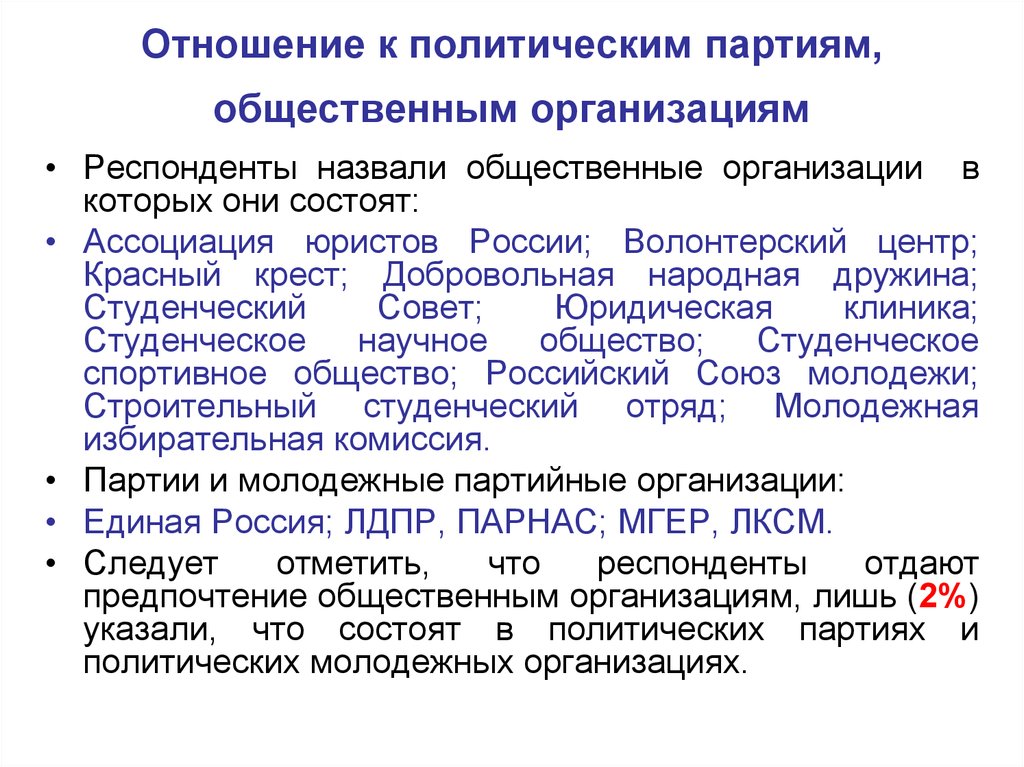 Респондентами называют. Отношение людей к политическим партиям. Политическая партия общественно политическая организация. Отношение к политическим партиям. Отношение к политическим партиям в России.