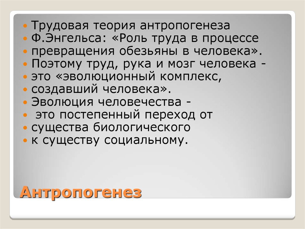 Трудовая теория. Трудовая теория антропогенеза. Трудовая теория Энгельса. Трудовая теория антропогенеза ф Энгельса. Роль труда в процессе превращения обезьяны в человека.