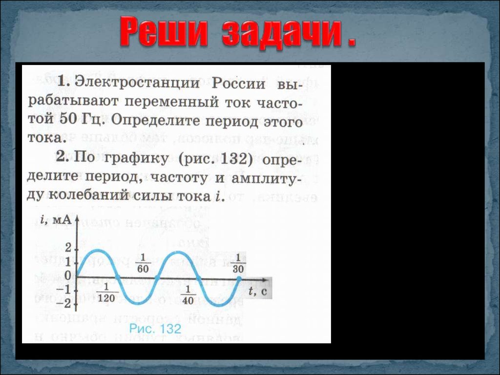 Презентация на тему переменный ток