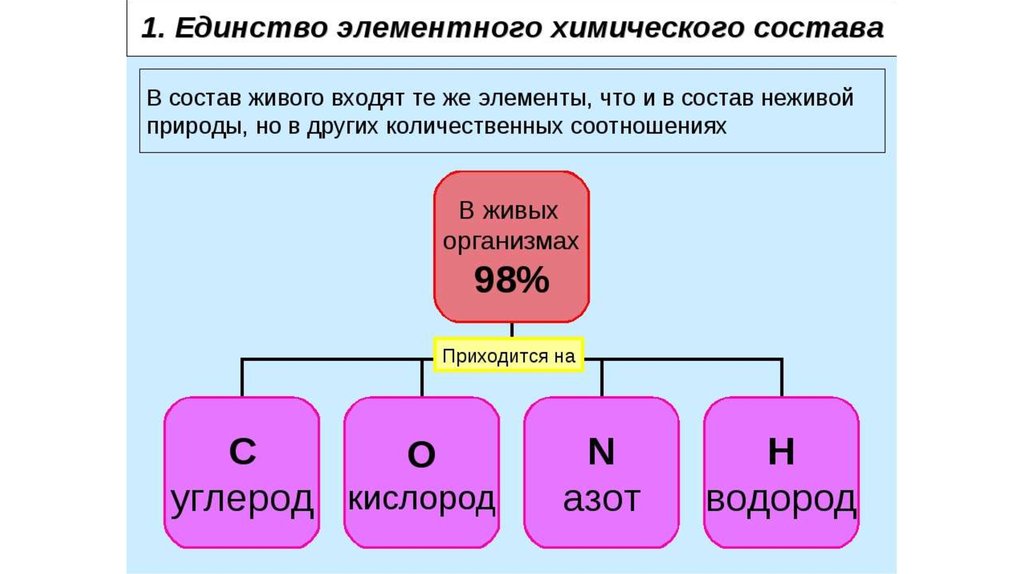 Элементарный состав живого