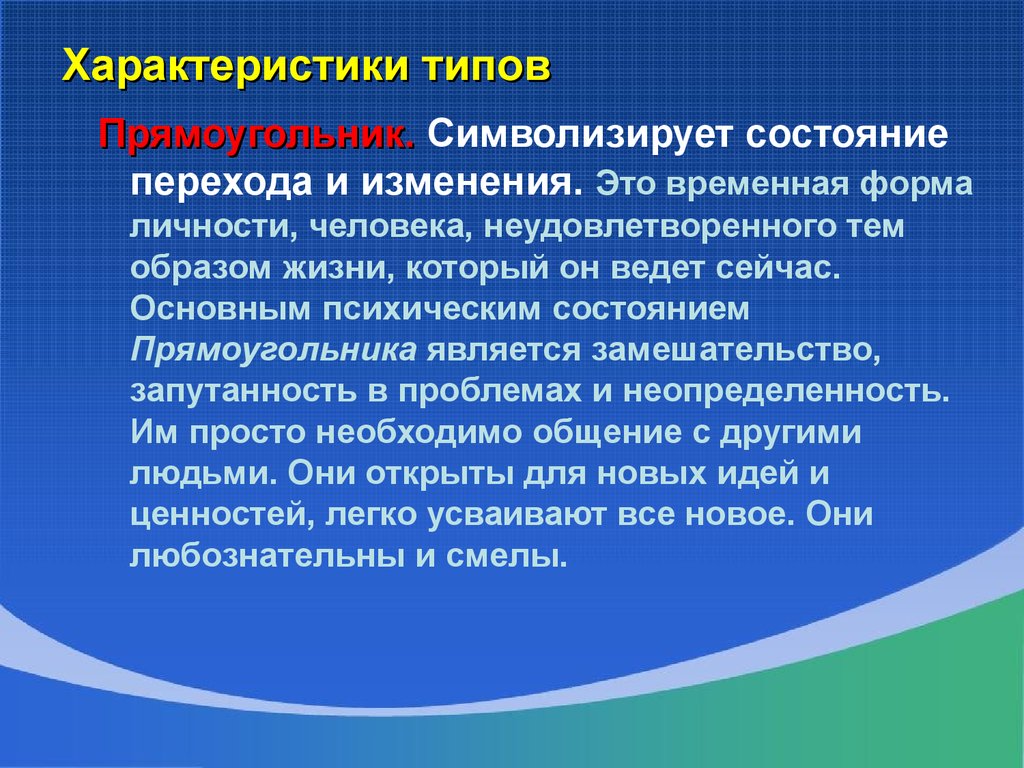 Вид характеризуется. Охарактеризуйте типы собеседников. Деловые игры отбор сотрудников. Временная форма личности человека. Характеристика духовного состояния.