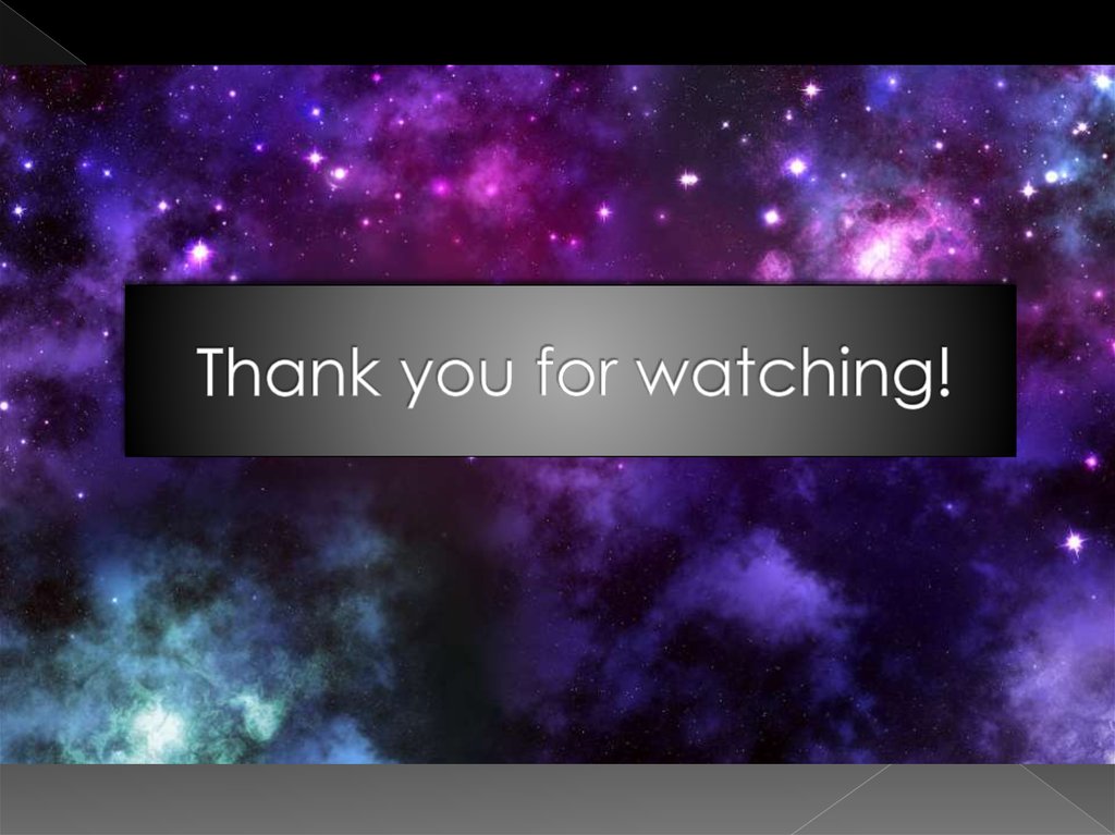 Thank you for watching!