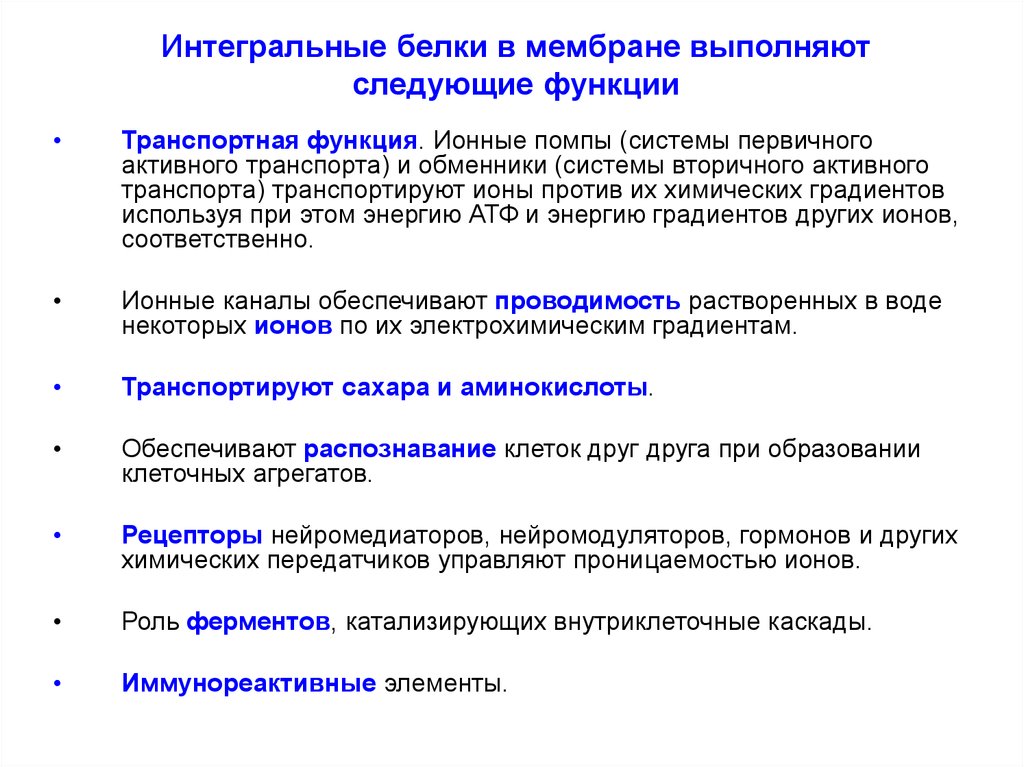 Функции мембранных белков. Функция интегральных белков мембраны. Функции интегральных мембранных белков. Функции поверхностных белков. Функции поверхностных белков мембраны.