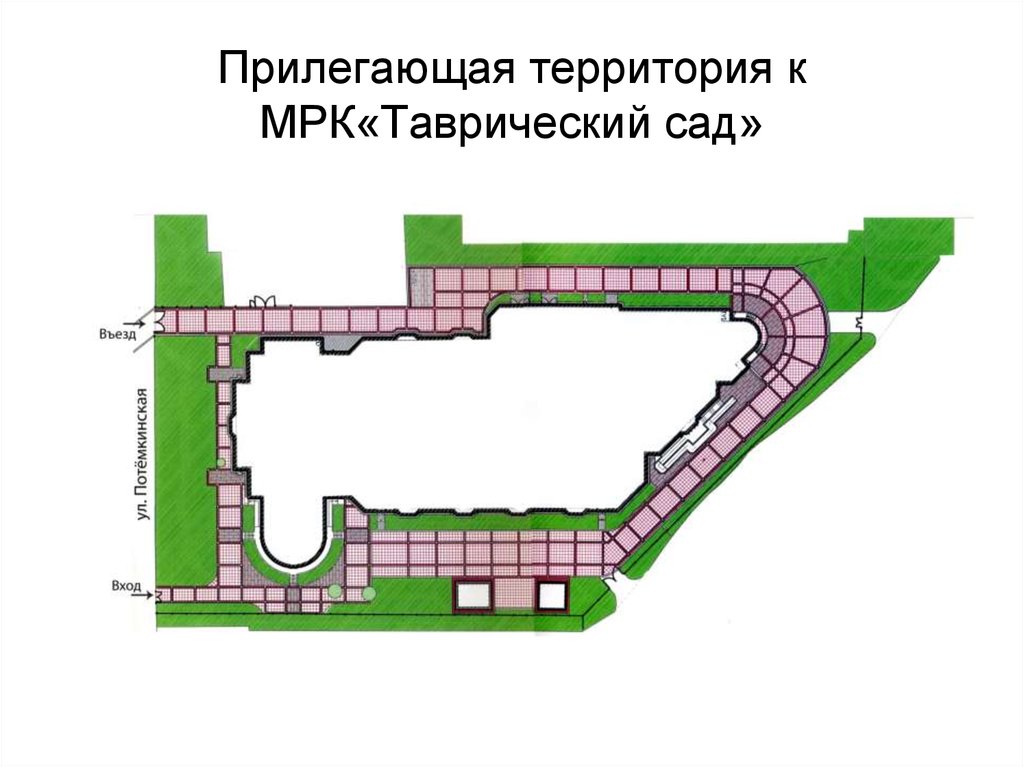 Таврический сад схема парка