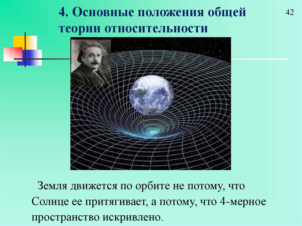 Общая теория относительности. Пространство в общей теории относительности. Теория относительности искривление пространства. Основные положения общей теории относительности. Теория относительности времени.