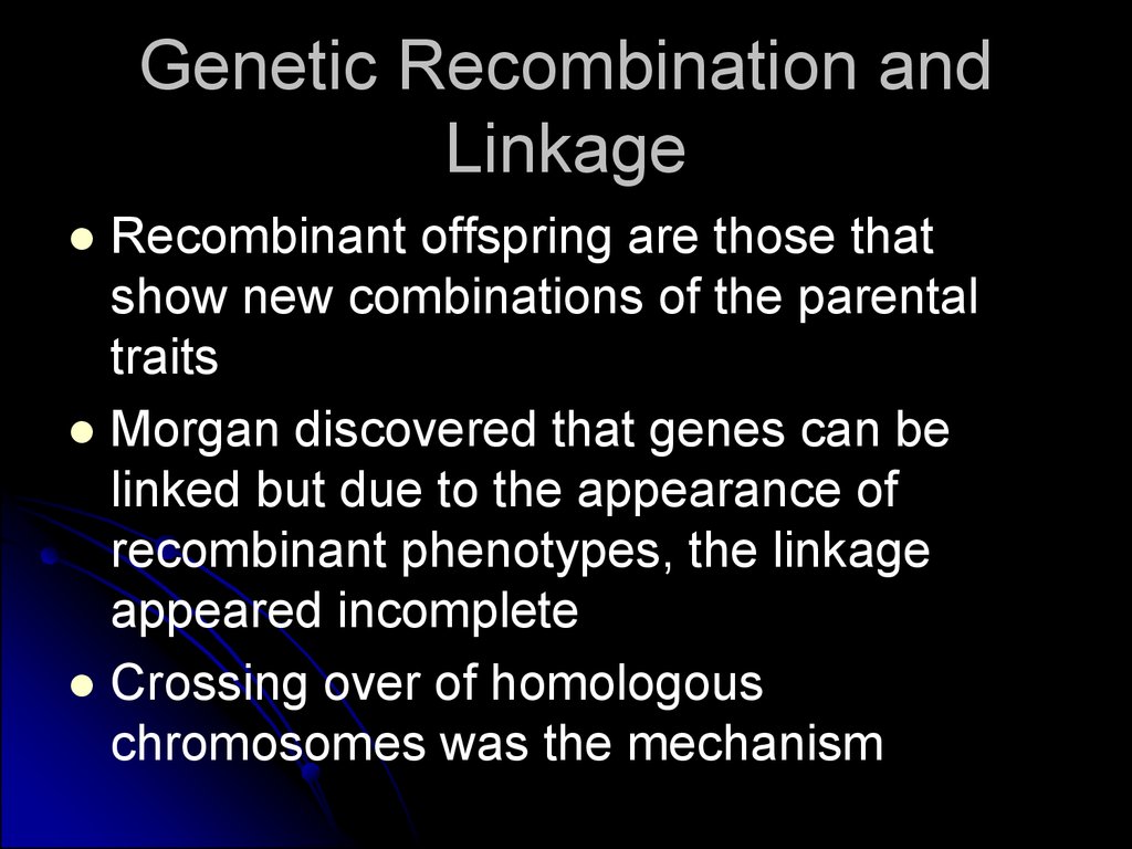 Linkage And Gene Maps Sex Determination презентация онлайн