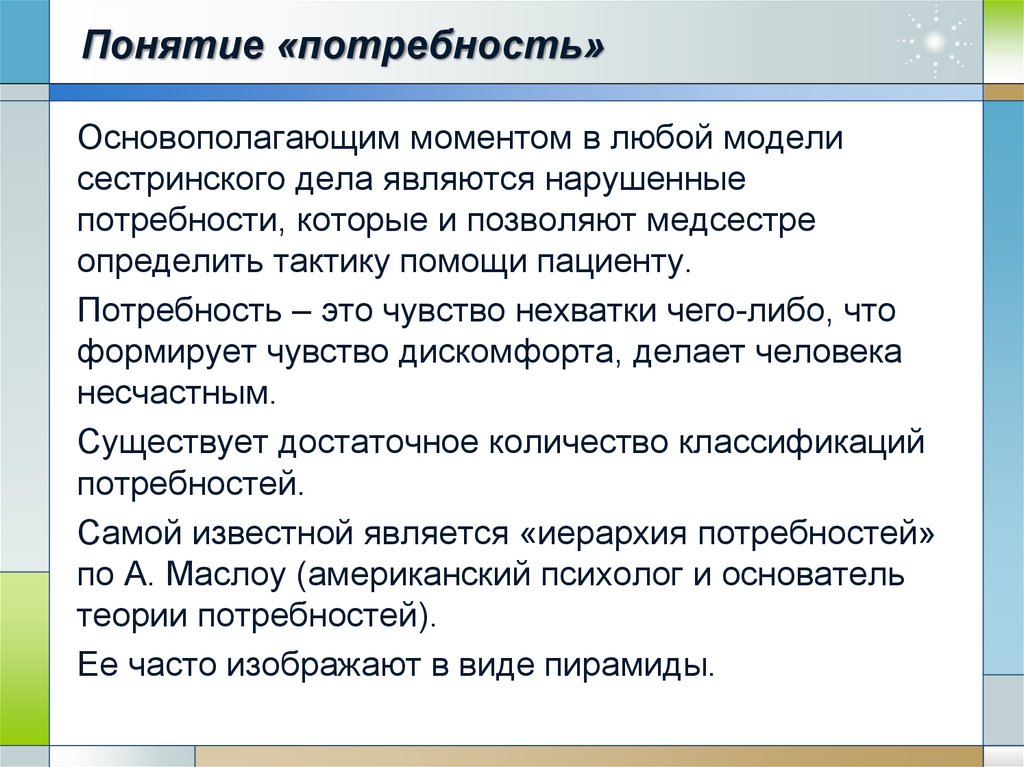 Понятие потребность. Понятие потребности человека. Понятие потребности в сестринском деле. Определение понятия потребность. Определите характеристику понятия потребность..