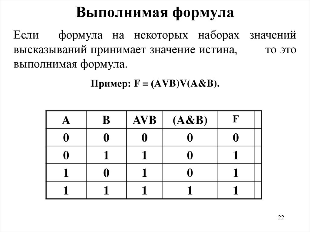 Формула ли. Выполнимые формулы высказываний это формулы. Формула если. Вид формулы выполнгима. Указать интерпретацию выполнимой формулы.