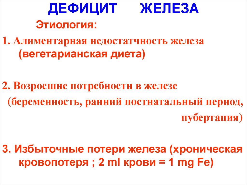 Отсутствие железа. Дефицит железа. Дефицит железа в организме. Нехватка железа в организме. Этиология дефицита железа.