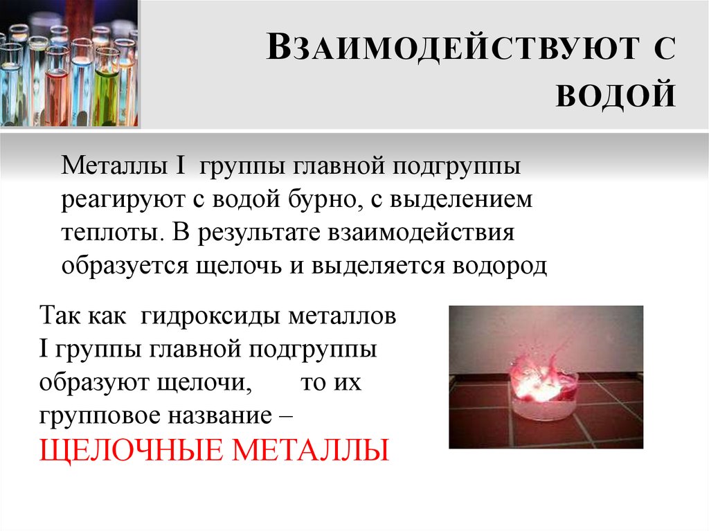 Почему щелочные металлы хранят в керосине