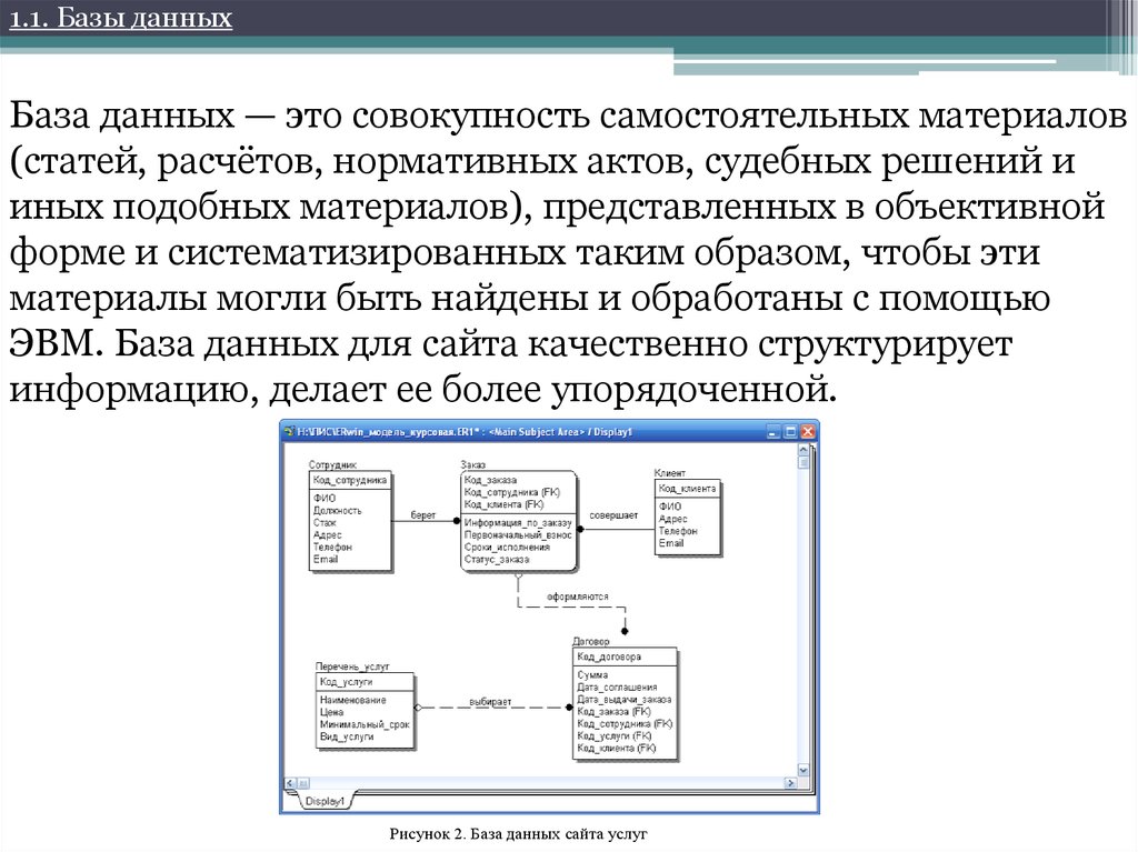 Совокупность самостоятельных