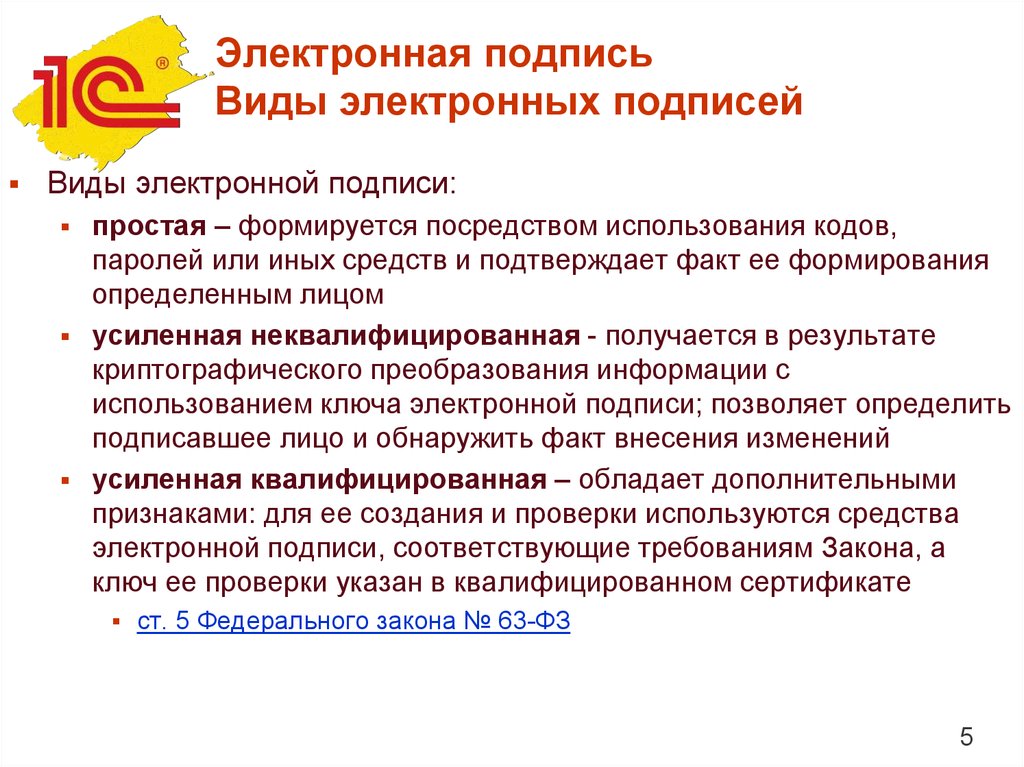 Электронные типы. Виды электронной подписи. Типы электронных подписей. Требования к электронной подписи. Квалифицированная электронная подпись формируется.