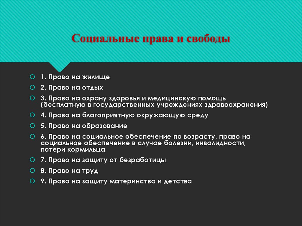 Право человека на образование относится к правам