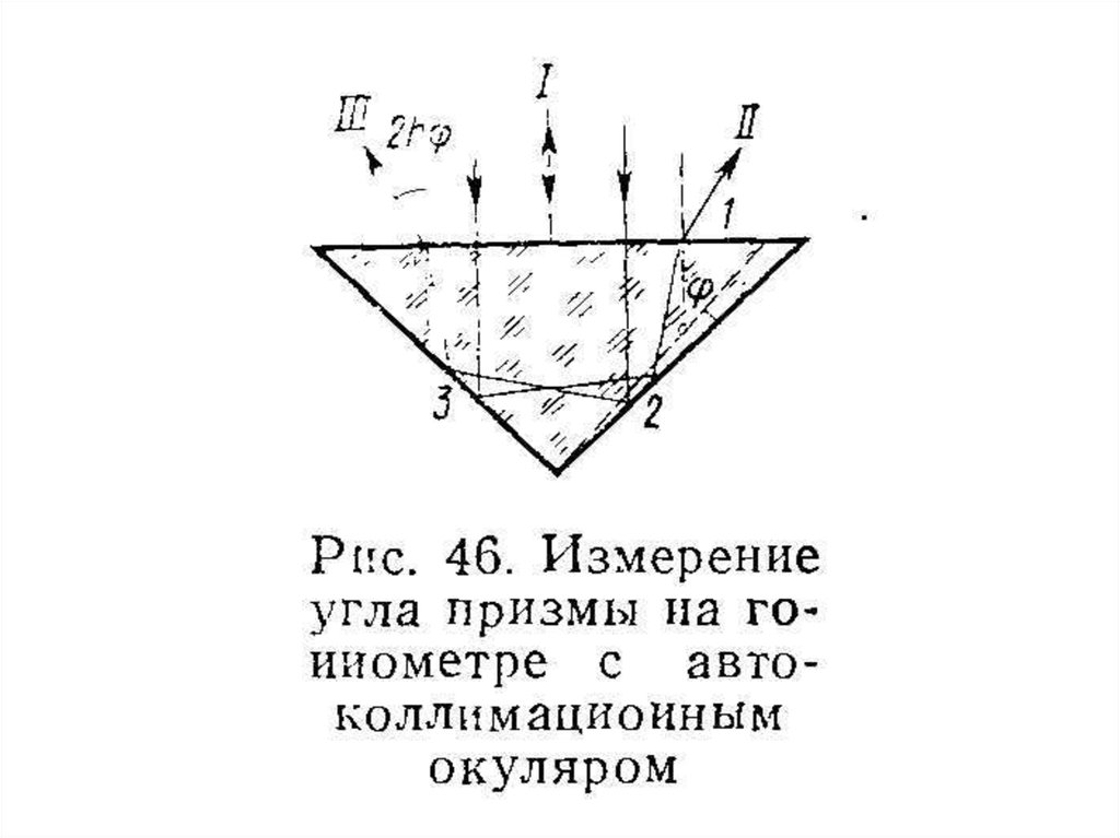 Наименьший угол клина. Углы в призме. Угол Призмы в дефектоскопии. Угол Призмы и угол ввода ПЭП таблица. Угол смещения в призме.