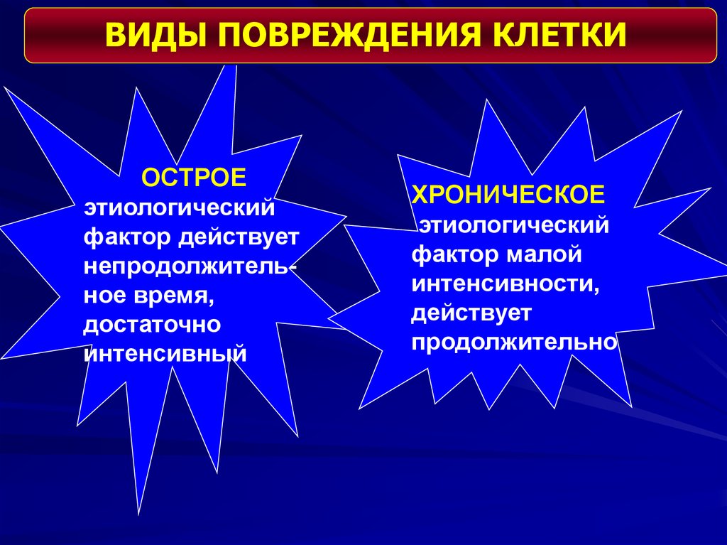 Факторы малой интенсивности