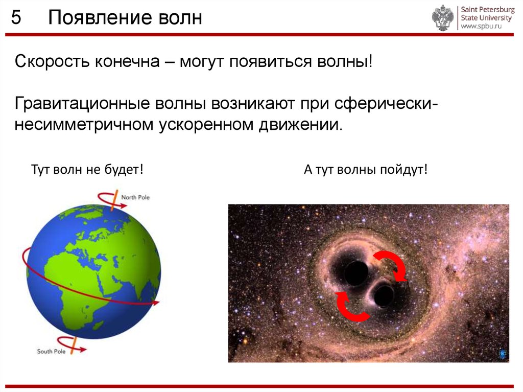 Открытие гравитационных волн презентация