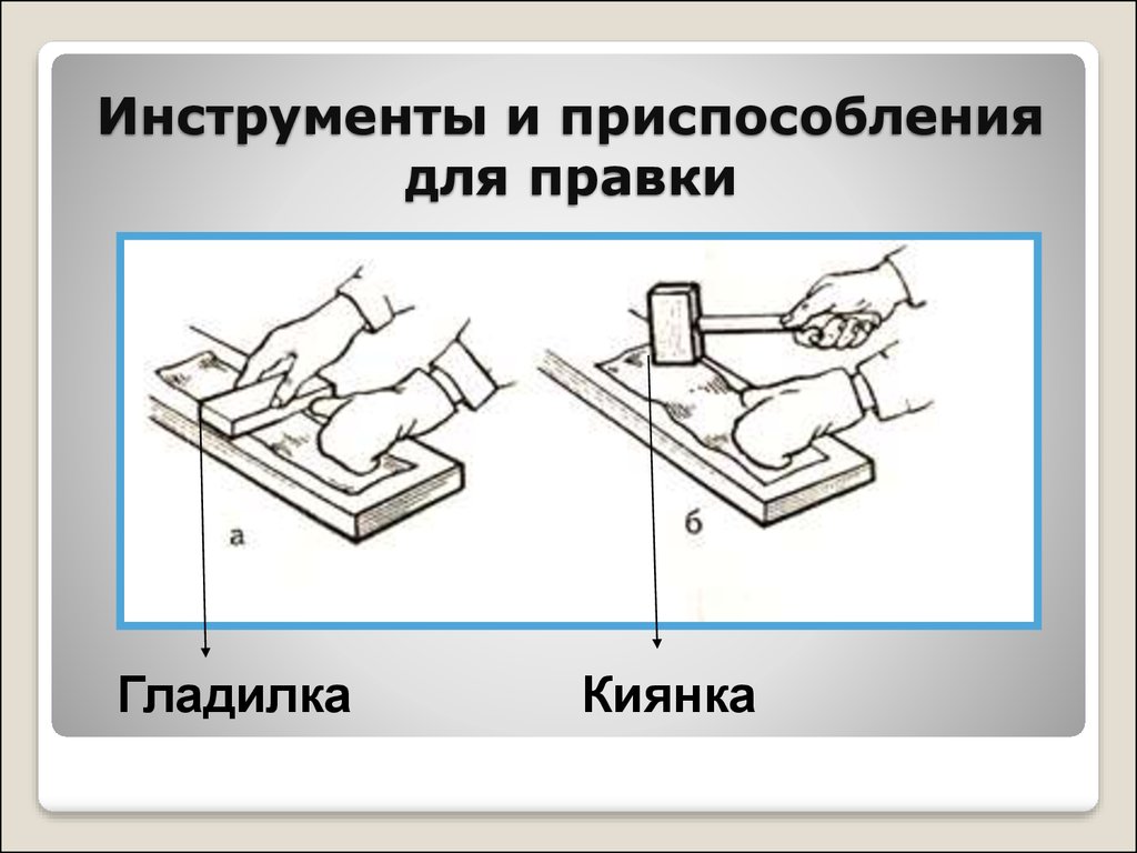 Гибка металла презентация слесарное дело