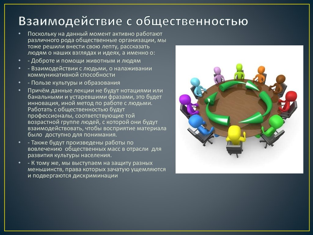 Документальное подтверждение публичной презентации общественности и профессиональному сообществу