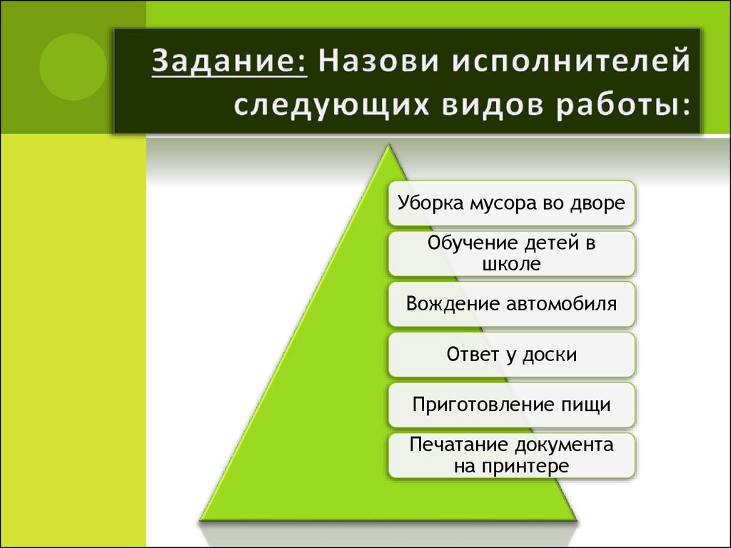 Следующего исполнителя. Назовите исполнителей следующих видов работы. Назовите исполнителей следующих видов работы уборки мусора. Назовите исполнителей следующих видов работы уборки. Этапы подготовки приказа.