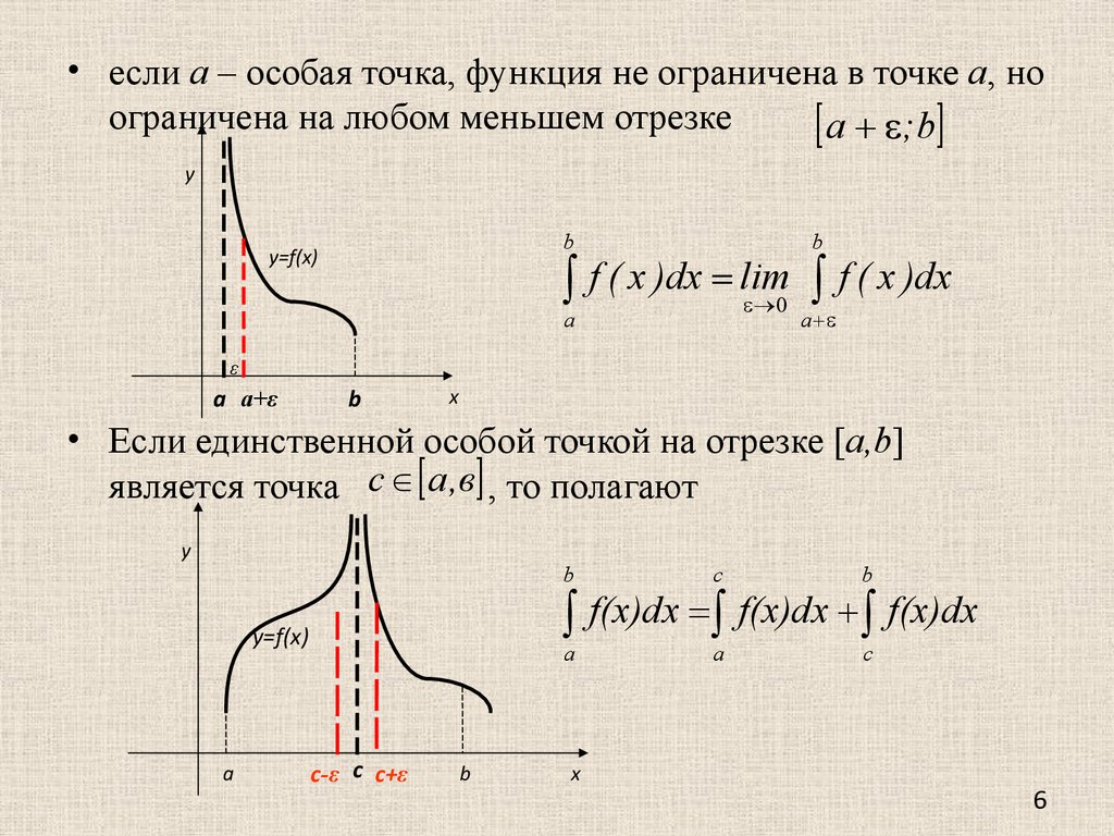 Несобственный интеграл презентация