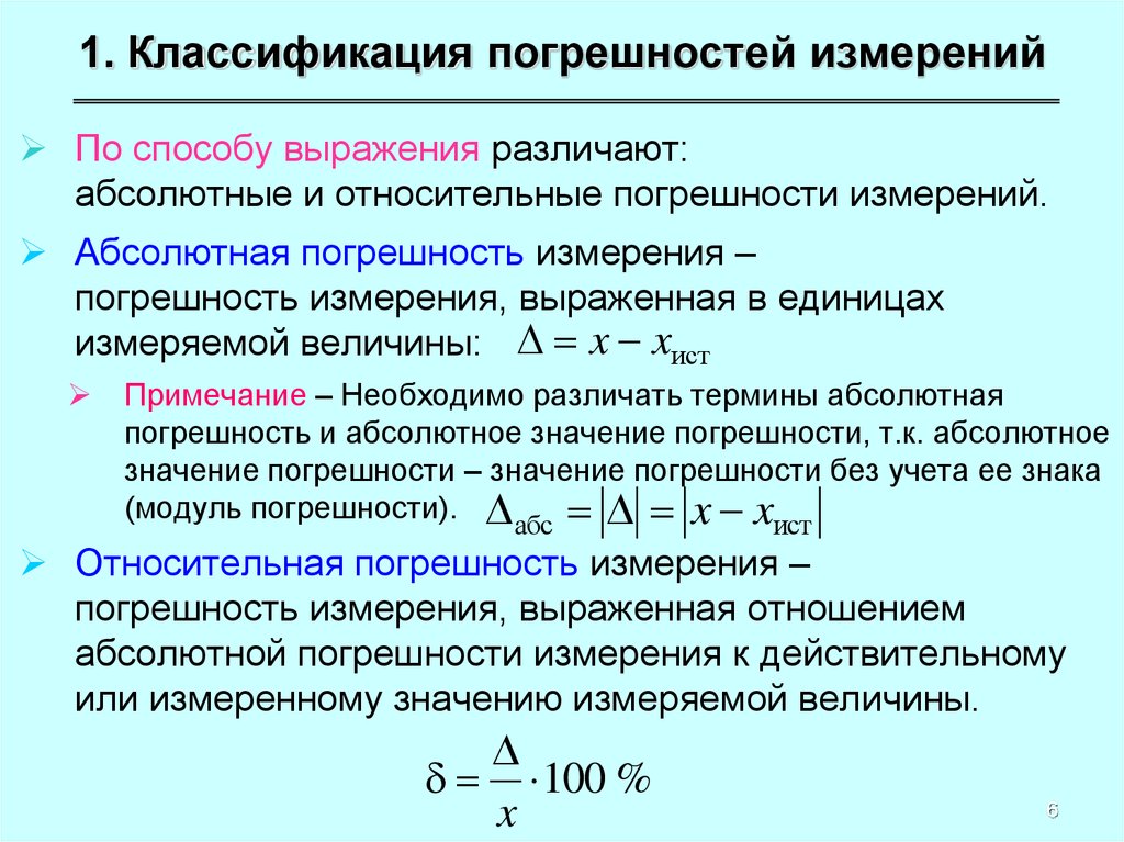 Погрешности измерений презентация