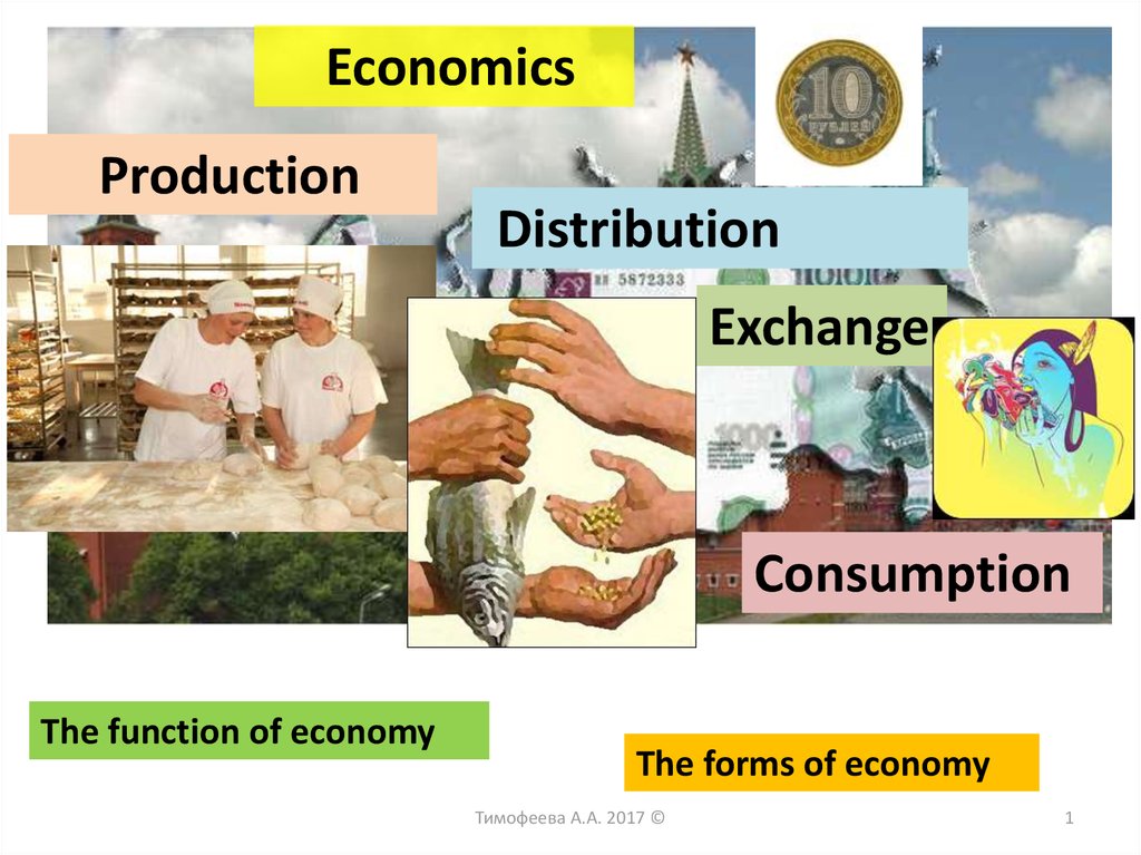what is the relationship of production distribution and consumption