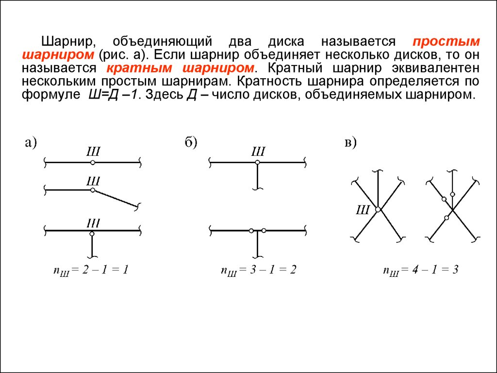 Просто соединить. Простой шарнир строймех. Кратность шарнира строительная механика. Шарнирные кинематические соединения. Кинематическая схема степени свободы шарнир.