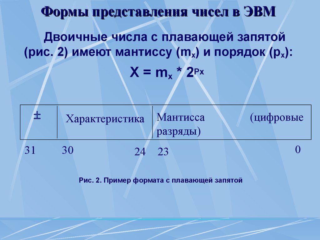 Имей 2. Формы представления чисел. Формы представления чисел в ЭВМ. Формы представления двоичных чисел в ЭВМ.