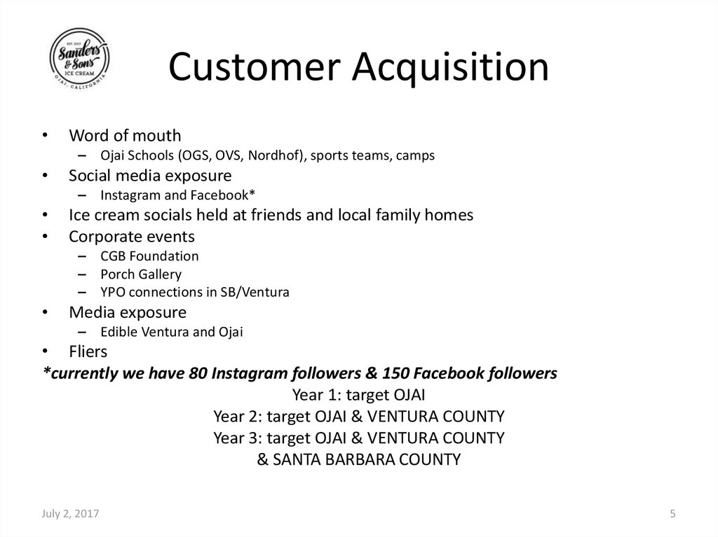Customer Acquisition