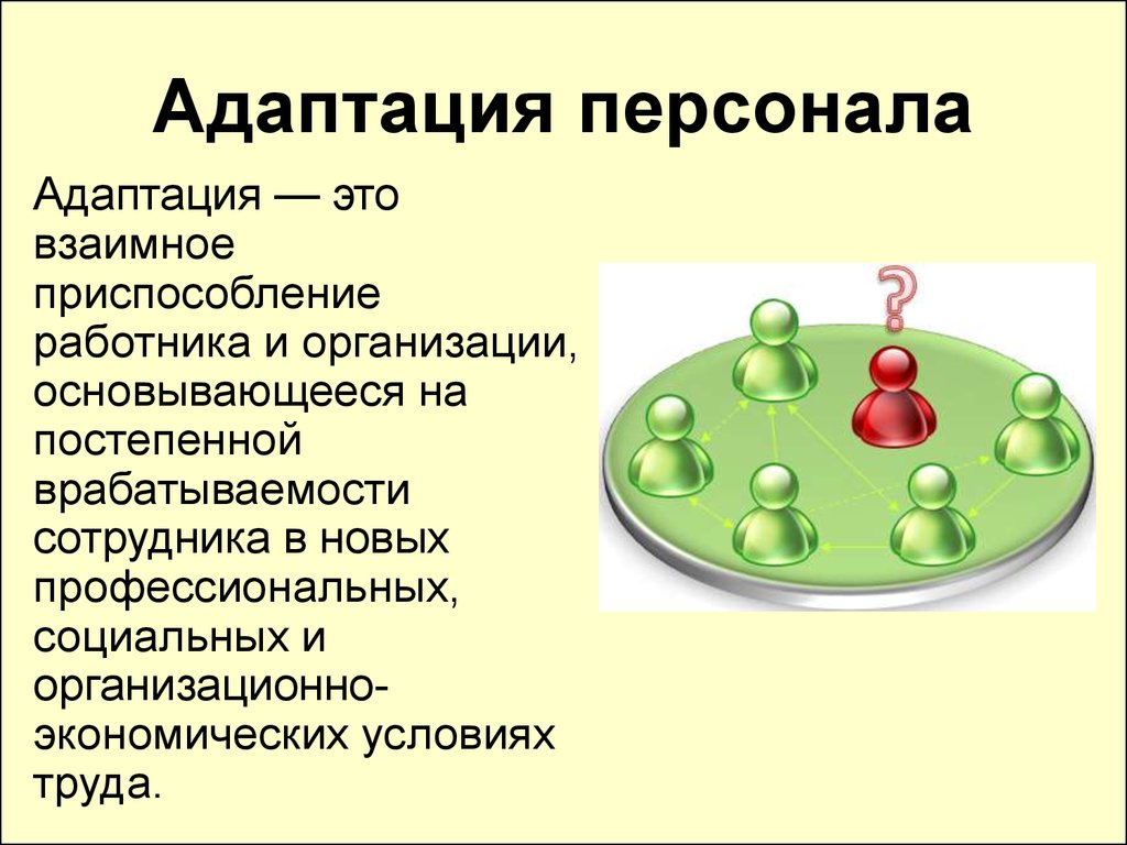 Адаптация сотрудников презентация