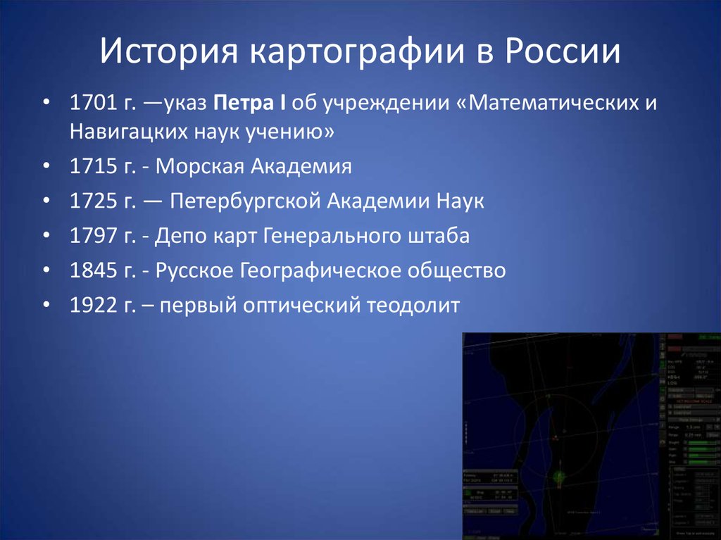 Презентация по картографии