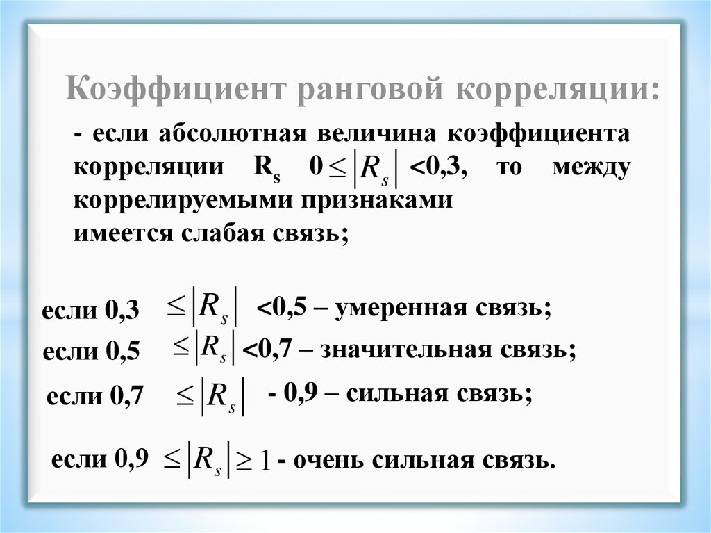 Коэффициент ранговой корреляции. Величина коэффициента корреляции. Найти коэффициент ранговой корреляции. Ранговый корреляционный анализ.