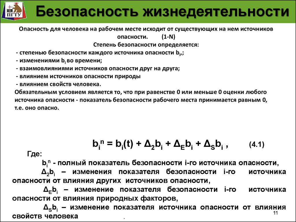 Мониторинг источника опасностей