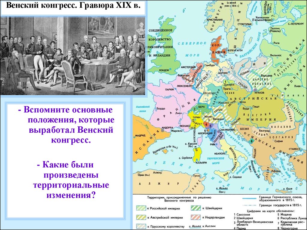 Венский конгресс итоги. Венский конгресс 1814-1815 кратко. Решение Венского конгресса 1815. Венский конгресс карта Европы. Условия Венского конгресса 1814-1815.