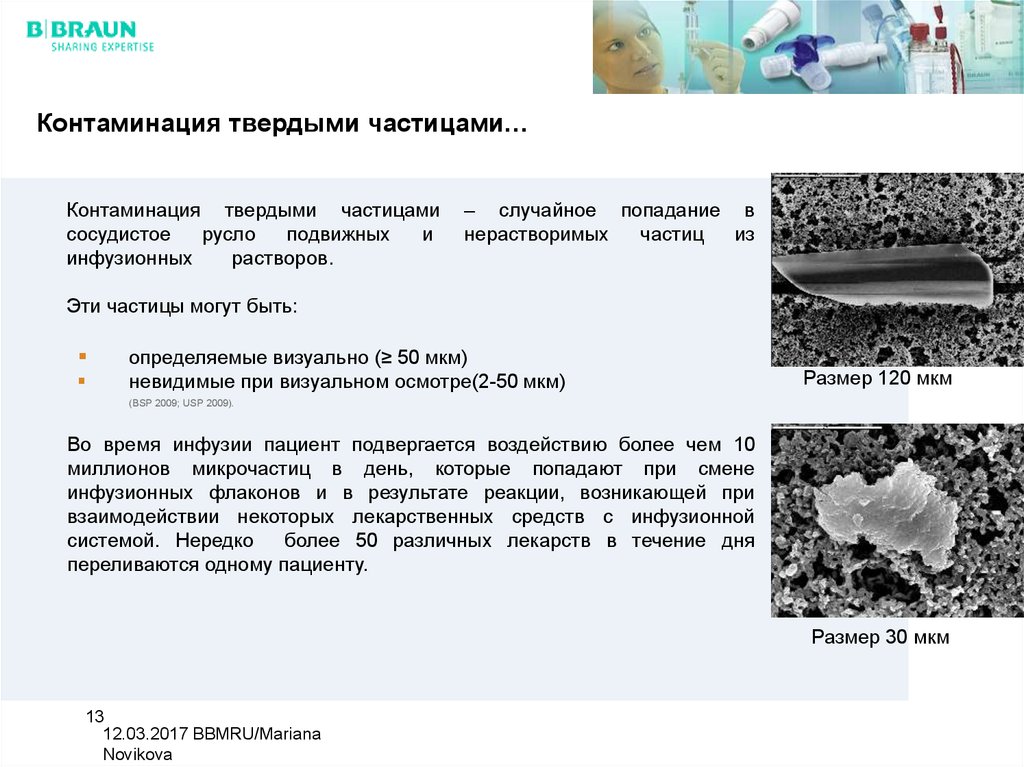 Контаминация твердыми частицами…