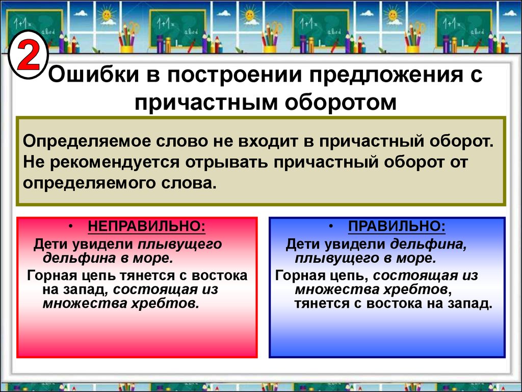 Задание 5. Грамматические ошибки - презентация онлайн