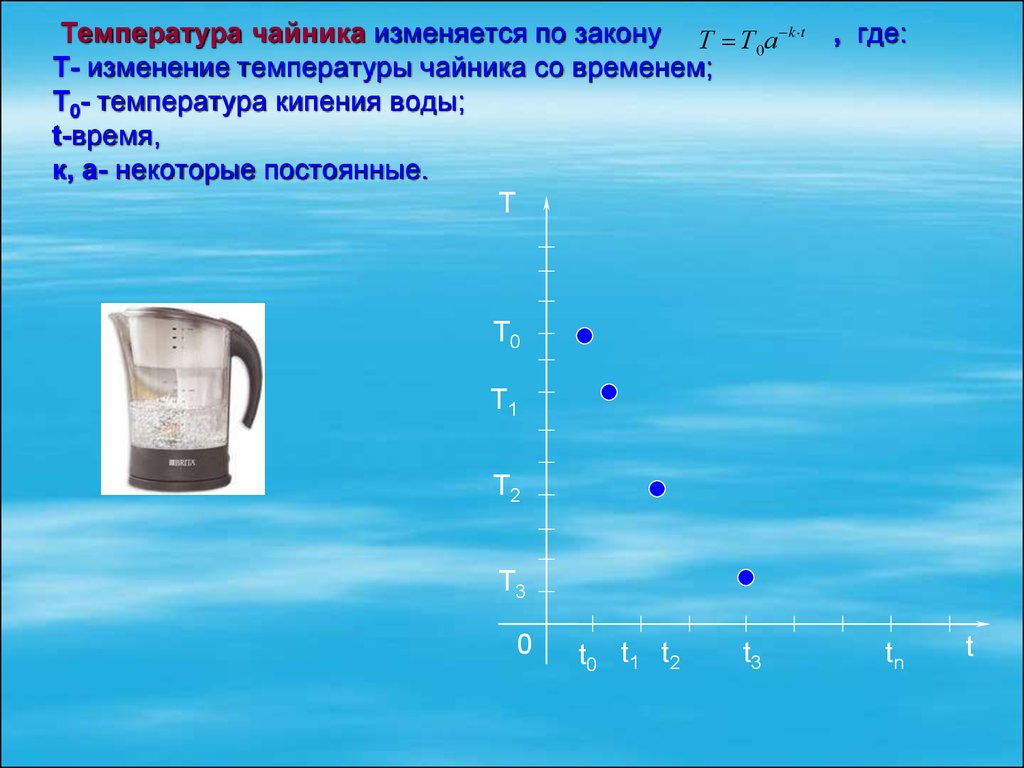 При какой температуре закипает чайник