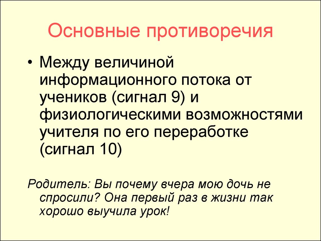 Основные противоречия. Базовые противоречия организации. Основные противоречия языка. Базовые противоречия организации презентация.