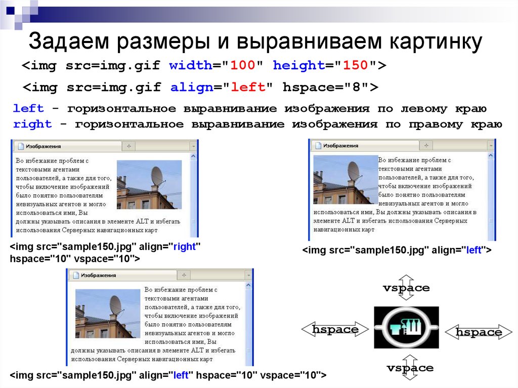 Как поставить фото по центру в html