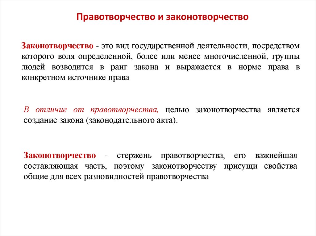 Правотворчество и процесс формирования права 10 класс презентация