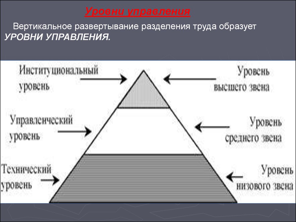 Связь высшего уровня. Уровни управления. Горизонтальный уровень управления. Уровни управления фирмой. Вертикальный уровень управления.