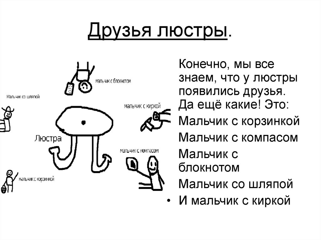 Друзья люстры.