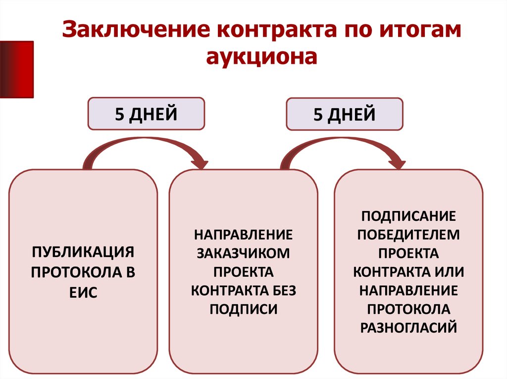 Сроки аукциона