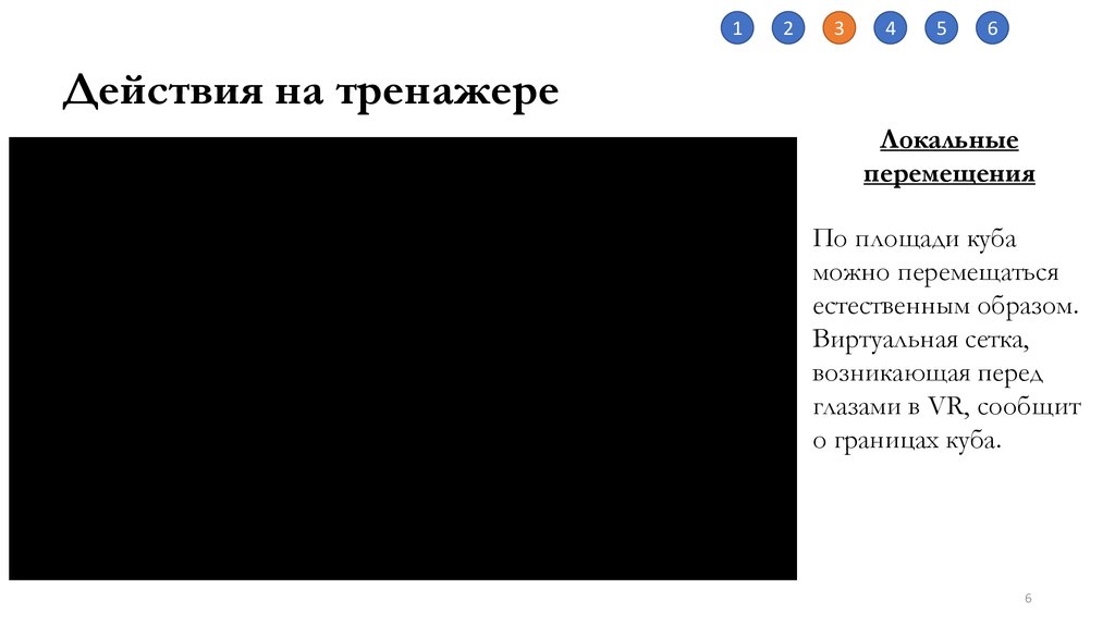 Действия на тренажере