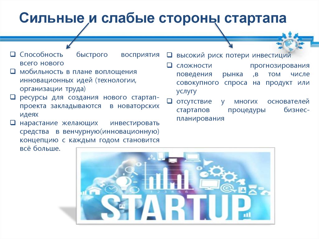 Чем отличается стартап от проекта