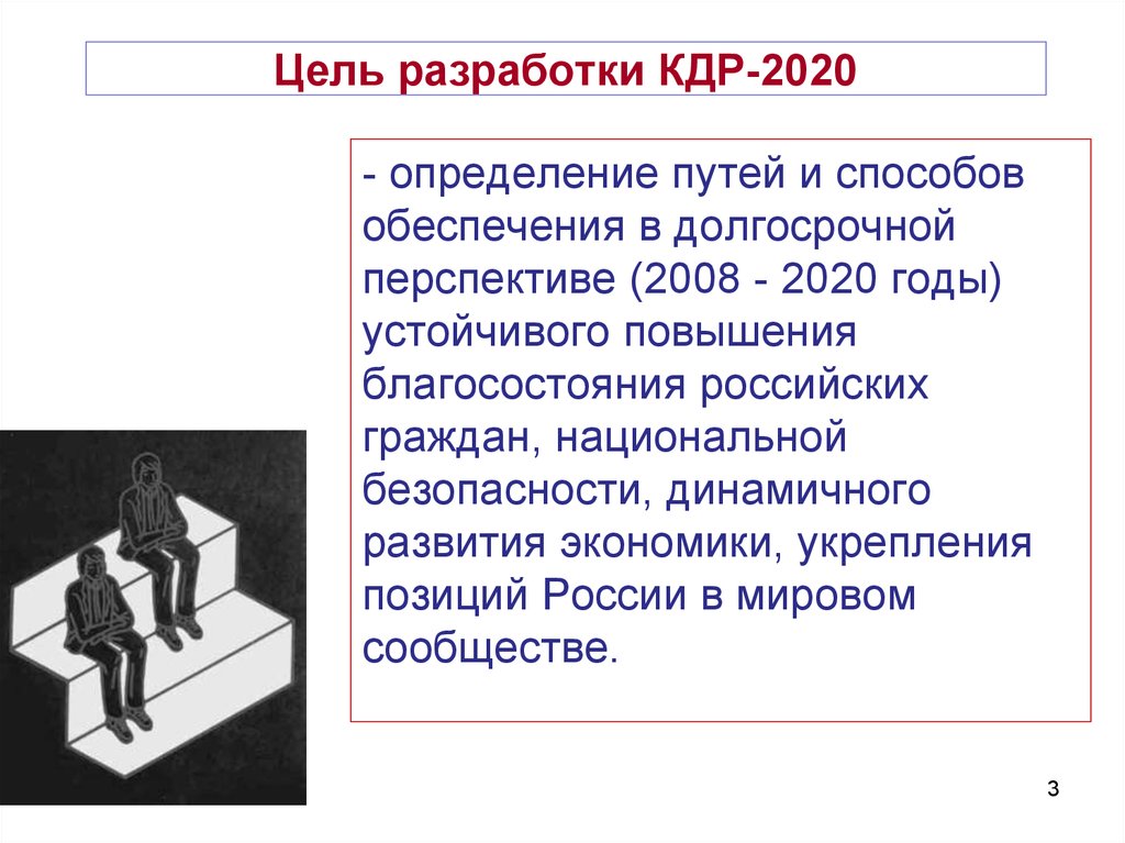 Цель разработки КДР-2020